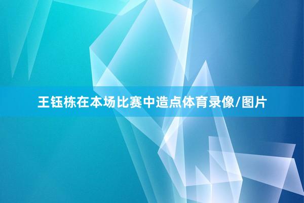 王钰栋在本场比赛中造点体育录像/图片