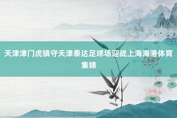 天津津门虎镇守天津泰达足球场迎战上海海港体育集锦
