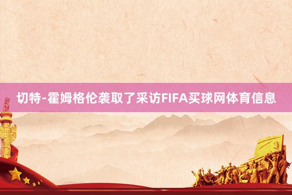 切特-霍姆格伦袭取了采访FIFA买球网体育信息